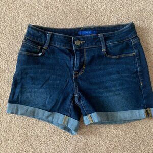 Stretch Denim Shorts